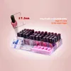 Manicure Organizer Stand for Nail Polish Lipstick Storage Box Plastic Makeup Holder Cosmetic Tools Container Home Accessories 211102