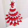 Christmas Decorations DIY Tree Pendants Wind Chimes Door Hanging Accessories Non-Woven Navidad Decoration Props