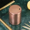 Newstainless Steel Toothpick Holder Tooth Pick Dispenser, Tjockning Tandpinnar Container Fick Storage Box Hotell, Restaurang, Kök RRA99