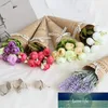 Kraftpapier Design handgemachte Gänseblümchen Blumen künstliche Simulation Blumen für Hochzeit Party Home Design Bouquet Dekoration1