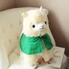 Regnbåge alpaca plysch leksaker vicugna pacos kawaii mjuk alpacasso får llama fylld djur leksak gåva för barn dropship