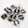 Fluffy Eyelashes 8D 25mm Individual Mink 3d Lashes In Bulk Fake Natural False lash Wholesale eyelash Extension Supplies