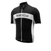 Morvelo Proチームメンズ通気性サイクリング半袖ジャージーロードレーシングシャツライディング自転車トップスアウトドアスポーツマイヨットS21042346