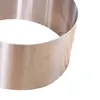 Retractable rostfritt stål cirkelskum ringkaka Bakningsverktyg Setstorlek Form Justerbar Bakeware Silver 16-30cm 210423