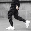 11 BYBB'S DARK Men Joggers Pants Multi-pocket Elastic Waist Harem Hip Hop Streetwear Sweatpants Pencil Techwear 210715