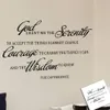 Quote God Grant Me Letters Room Decor DIY Vinly Decals Art Wall Sticker 210420