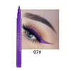 Handaiyan 12 färger Matte Rainbow DIY eyeliner penna Vattentät långvarig 1,6 ml nettovikt 120pcs / lot dhl