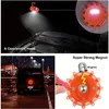 Światła ratunkowe światło samochodowe V16 Homologowane DGT Road Flares Beacon pomaga migać znakiem magnetycznym Strobe Przydrożność