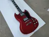 metallic rood custom SG elektrische gitaar palissander toets angus jong model custom-gitaar hoge kwaliteit sprankelende guitarra