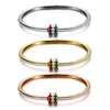 tri color bangle bracelet