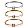 tri color bangle armband