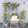 arche de mariage bleue