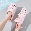 2020 Womens Sandals SE Red Lady Girl Sandals Summer Women Casual Jelly Shoes Sandaler Hollow Out Mesh Flats Beach6013483