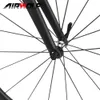 Airwolf 700C كامل ألياف الكربون كامل الدراجة الطريق دراجة مع مجموعة shimano حقيقية 11 سرعة الدراجات 44/49/52/54/56/58 سم 6.5 كجم