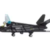 sluban 0108 Building Block Sets military F-117 stealth bomber 3D Construction Brick Educational Hobbies Toys for Kids X0503