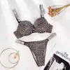 Reggiseno completo per raccogliere set di reggiseni sexy per ragazza Set di biancheria intima traspirante e liscia regolabile femminile con diamanti per donna Vs slip reggiseni Q071594934160517