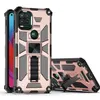 Phone Cases For Motorola G8 Plus Fast Play Magnetic Function Kickstand Hybrid Shockproof Bumper Cover