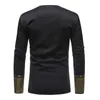 Afryki Bazin Dashiki Męskie Top Drukuj Z Długim Rękawem Marka Slim T Shirt Mężczyźni O-Neck Tribal Camisa Oversize Streetwear Pull Tee Koszula 210524