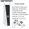 Oyun İstasyonu 5 USB Kablolu Video Oyun Konsolu ile 200 Klasik Oyunlar 8 Bit GS5 TV Consola Retro El Oyuncu AV Çıkışı