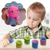 Fidgety Toy Funny Squeze Ekorre Cup Tree Retractor Head Dekompress Finger Pinch Retail grossist