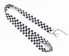 Sleutelhanger 10 stks Cartoon Plaid Patroon Lanyard Sleutelhanger Id Neck Strap mobiele telefoon bandjes charmes groothandel