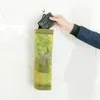 Förvaringspåsar ren färg transparent galler hängande typ Praktisk och bekvämt soptäcke kök liten plast shopping