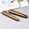 Natural Tigers Eye Quartz Healing Crystal Massage Reiki Wand Meditation Stick