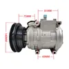 Hoge kwaliteit Auto AC-compressor voor auto TOYOTA LAND CRUISER 80 SERSIE 4472000982 4472000986 4472000980 4473001170