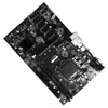 B250 BTC 6PCI-E Desktop Computer Motherboard Professional Mainboard VGA+DVI input USB 3.0/2.0 1151 DDR4 32G 7x PCIe Slots