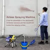 KKmoon TA-4900 Spray Gun High-pressure Airless Paint Sprayer Professional Spraying Machine Electric Internal-feed Painting Tool Guns