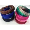 5 mm Colored Ribbon Covered Metal Headband Girls Boutique Hairband Hair Accessories