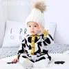 Children Knit Clothes Set Baby Boy Knitted Cardigan and Pants Autumn Winter Toddler Knitwear Outfits Cotton Knitting Sweaters 210615