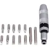 Hand Tools Impact Screwdriver Set Industrial Grade Multifunctional Heavy Duty Bits Screw Extractor Repair Driver