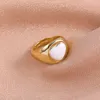 Anneaux de mariage mode couleur bonbon métal émail coeur réglable ouvert pour les femmes Y2K amour anneau épais bijoux en gros