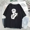 Anime Gaara graphique T-shirt haut pour femme été à manches courtes japonais Sasuke t-shirt Harajuku Punk vêtements femme t-shirts G220228