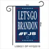 Le plus récent drapeau de jardin Lets Go Brandon 30x45cm Président des États-Unis Biden FJB Drapeaux extérieurs Décoration de cour Drapeaux américains Bannière Ornements278c