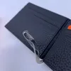 8 colores Holder de identificación de tarjeta de crédito expandible Mini billetera Negro de cuero genuino Momey Clip Case Purse 2021 Fashion Business Mens9964890