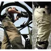 Pantaloni cargo leggeri da uomo Pantaloni militari a tasche multiple traspiranti elastici Pantaloni da jogging all'aperto Pantaloni tattici 6XL 210715