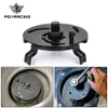 3 Jaws Adjustable Car Fuel Tank Lid Wrench Tool Fuel Pump Sender Collar Oil Cover Pump Cap Spanner Removal Tool 100-170MM PQY-OFRT03