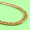 Chains 2021 Punk Thick Choker Necklaces Collar Hip Hop Gold Color Clavicle Link Chain For Women Jewelry Accessories