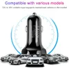 Nouveau chargeur allume-cigare de voiture Auto USB QC 3.0 Charge rapide 3 répartiteur USB 12 V universel pour téléphone portable DVR GPS MP3 accessoires voiture