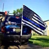 All Black American Flag 3x5 ft VS Blackout Tactical Grommet 100D Polyester Banner Vlaggen 90 * 150 cm DHL