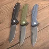 Специальное предложение Flipper складной нож D2 Coney Wash Drop Point Blade G10 + нержавеющая сталь листа ручка шарикоподшипника EDC карманные ножи 3 ручки цвета