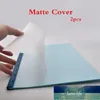 Bloc-notes 2pcs A4 Plastique Mat Reliure Film Translucide PP Couvertures Fournitures de Bureau Brochure Produit Document Données Couverture1 Prix usine conception experte Qualité Dernières