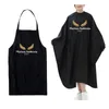 Hairdressing Cape Hair Cutting Cloth Barber Salon Capes And Apron Wholesale Black Waterproof Customized Color 210629