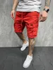Dropshipping Factory Shop Summer New Mäns Lace-up Overaller Shorts Multi-Pocket Sport Och Fritid Five-Point Pants Fashion Short X0705
