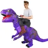 Costume de poupée de mascotte T-REX Costume de dinosaure gonflable Costumes de fête pour adultes Costume de robe fantaisie anime Mascot Costume d'Halloween Pour hommes femmes