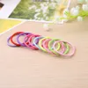 Smycken Thumb Hair Circle No Tangle Hair Base Matte Headdress Mini Baby Gummiband 23 färger GC360