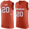 Nikivip Syracuse Orange College #20 Sherman Douglas Basketball Jersey Tyler Lydon #21 Marek Dolezaj Mens gestikte Custom Name Jerseys