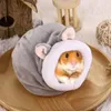 Hamster hiver chaud lit maison cachette petits animaux dormir grotte coton nid pour Rat, Hamster nain, Hamster syrien